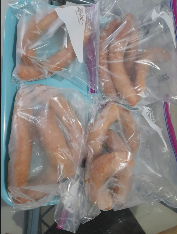 Hungarian sausages from Zambia
